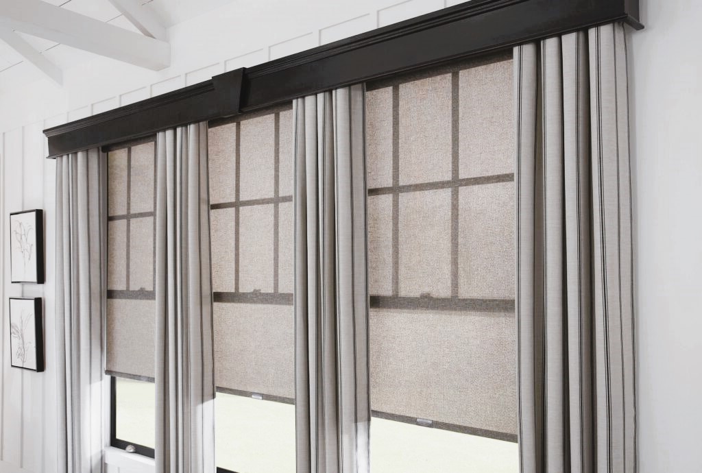 Blackout curtains for windows